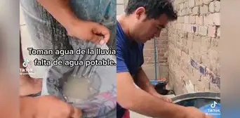 Ciudadanos toman agua de lluvia ante suspensión del servicio en Trujillo: ¿es recomendable? Ciudadanos toman agua de lluvia ante suspensión del servicio en Trujillo: ¿es recomendable?