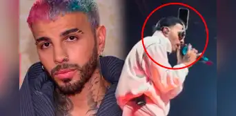 Fan golpea a Rauw Alejandro con teléfono y así reacciona el cantante: "Pido más consideración" Fan golpea a Rauw Alejandro con teléfono y así reacciona el cantante: "Pido más consideración"