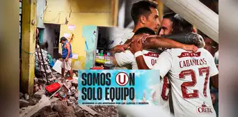 "Somos un solo equipo": la 'U' lanza campaña en favor de los afectados por lluvias y huaicos "Somos un solo equipo": la 'U' lanza campaña en favor de los afectados por lluvias y huaicos