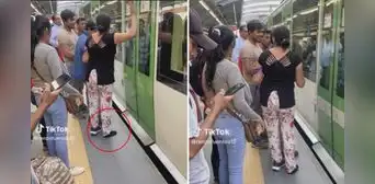Peruana baja del tren, pero su zapatilla se queda adentro: “Momentos que la mantienen humilde” Peruana baja del tren, pero su zapatilla se queda adentro: “Momentos que la mantienen humilde”