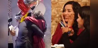 Fue a restaurante y su pareja la sorprendió con romántica pedida de mano: “¡Qué hermoso!” Fue a restaurante y su pareja la sorprendió con romántica pedida de mano: “¡Qué hermoso!”