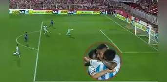 Paolo Guerrero y una definición de crack: así fue su segundo gol con Racing de Avellaneda Paolo Guerrero y una definición de crack: así fue su segundo gol con Racing de Avellaneda