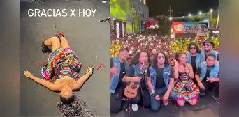 Milena Warthon dio concerto gratuito y causó revuelo con "Warmisitay": "Gracias por hoy"