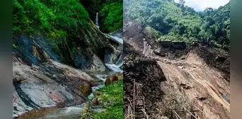 Huaico destruyó atractivo turístico los 'Peroles de Mishahuaca' de Piura Huaico destruyó atractivo turístico los 'Peroles de Mishahuaca' de Piura