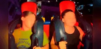 Joven se desmaya varias veces tras ser lanzada a más de 90 metros de altura en un juego mecánico