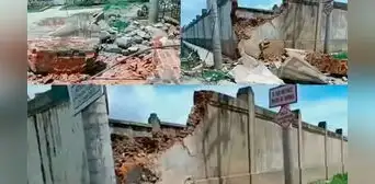 Temblor en Tumbes: reportan desplome de torreón en cuartel cerca a la frontera con Ecuador