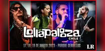 Lollapalooza Chile EN VIVO GRATIS: dónde ver, horarios y qué artistas se presentan HOY, 18 de marzo Lollapalooza Chile EN VIVO GRATIS: dónde ver, horarios y qué artistas se presentan HOY, 18 de marzo