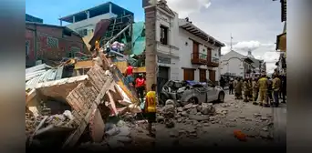 Temblor en Ecuador: asciende a 12 los fallecidos tras fuerte sismo de 6.5 en Guayas