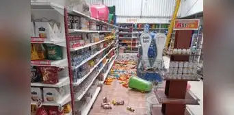 Trabajador de centro comercial graba precisos momentos del temblor en Tumbes