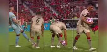 El penal más tonto de la historia: defensor argentino coge la pelota tras pase de su arquero El penal más tonto de la historia: defensor argentino coge la pelota tras pase de su arquero