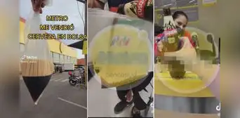 Compra una cerveza en supermercado peruano y se la entregan en bolsa: “Mejor es la bodeguita” Compra una cerveza en supermercado peruano y se la entregan en bolsa: “Mejor es la bodeguita”