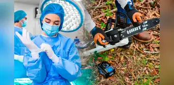 ¿Sabías que la motosierra no fue inventada para cortar madera sino para la medicina?
