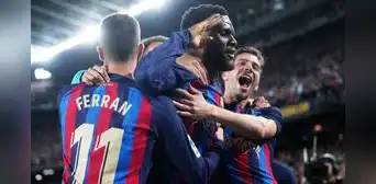 Golazo de Kessie para el Barcelona: el 2-1 de los culés para sacar 12 puntos al Madrid en LaLiga Golazo de Kessie para el Barcelona: el 2-1 de los culés para sacar 12 puntos al Madrid en LaLiga