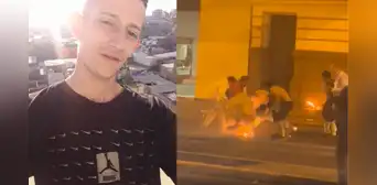 Familia de sobreviviente de intento de feminicidio en plaza Dos de Mayo exige que capturen al agresor