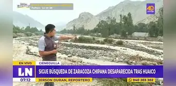 Cieneguilla: reportan cuerpo flotando en el río Lurín, pero fue arrastrado por la corriente Cieneguilla: reportan cuerpo flotando en el río Lurín, pero fue arrastrado por la corriente
