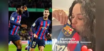 FC Barcelona agradece a Rosalía por victoria ante el Madrid: “Nuestro amuleto de la buena suerte” FC Barcelona agradece a Rosalía por victoria ante el Madrid: “Nuestro amuleto de la buena suerte”