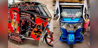 ¿Cuál es el origen de las populares mototaxis 'tuneadas' y por qué sus conductores las adornan así? ¿Cuál es el origen de las populares mototaxis 'tuneadas' y por qué sus conductores las adornan así?