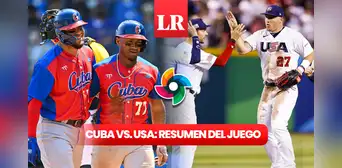 Cuba vs. USA (2-14): resumen, estadísticas y videos por el Clásico Mundial de Béisbol 2023 Cuba vs. USA (2-14): resumen, estadísticas y videos por el Clásico Mundial de Béisbol 2023