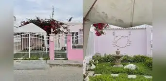 Hello Kitty en Chiclayo: casa se hace viral por fachada con la temática del popular personaje