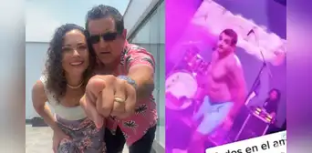 Connie Chaparro muestra la vez en que fans SÍ sostuvieron a Sergio Galliani durante show Connie Chaparro muestra la vez en que fans SÍ sostuvieron a Sergio Galliani durante show