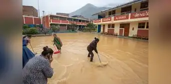 En el norte cerca de 2 mil colegios son afectados por las lluvias En el norte cerca de 2 mil colegios son afectados por las lluvias