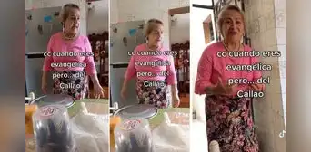 Mujer evangélica da ‘cátedra’ sobre cómo actuar si vas a los Barracones del Callao Mujer evangélica da ‘cátedra’ sobre cómo actuar si vas a los Barracones del Callao