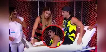 ¿Venganza? Ducelia Echevarría le depila la pierna en vivo a su exsaliente Piero Arenas