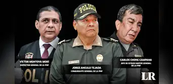 Jorge Angulo, ascensos y pases a retiro: así queda el nuevo comando general de la PNP