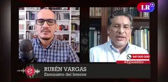 Rubén Vargas: "Creo que es uno de los momentos más oscuros y críticos de la Policía Nacional"