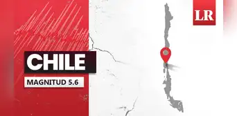 Temblor de magnitud 5.6 remeció Santiago en Chile hoy, según CSN Temblor de magnitud 5.6 remeció Santiago en Chile hoy, según CSN