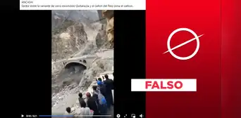 Áncash: video no muestra caída de huaico en la región por ciclón Yaku