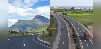 ¿Cuál es la carretera más larga del mundo, que cruza toda la costa del Perú, y cuántos kilómetros tiene?