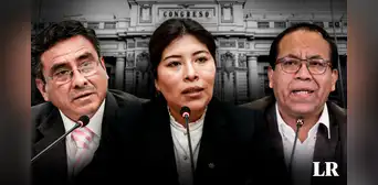 Pleno del Congreso debatirá acusación contra Betssy Chávez, Willy Huerta y Roberto Sánchez a las 4.00 p. m.