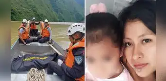 Luego de 11 días, hallan cuerpo de mujer que cayó al río Higueras con su niña en brazos