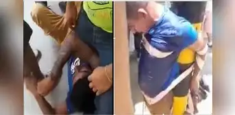 Piura: vecinos amarran y linchan a delincuente que robó celular a niño de 5 años