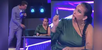 Daniela Darcourt pasó incómodo momento con Cristian Rivero: “No me interrumpas” Daniela Darcourt pasó incómodo momento con Cristian Rivero: “No me interrumpas”