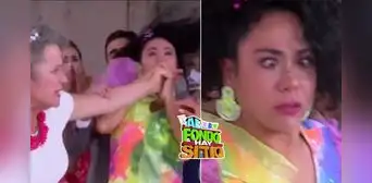 "AFHS": ¿Teresa pudo morir? Le arrancó anillo a Eva de un mordisco y se lo tragó [VIDEO]