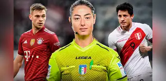 Perú vs. Alemania tendrá una árbitra: Maria Sole Ferrieri será la réferi principal del partido