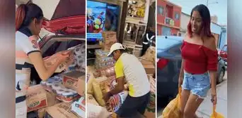 Azucena Calvay llega a Chiclayo para llevar ayuda a damnificados por las lluvias