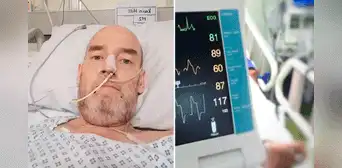 Hombre de 55 años revela qué sintió cuando su corazón dejó de latir durante algunos minutos Hombre de 55 años revela qué sintió cuando su corazón dejó de latir durante algunos minutos