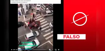 La Victoria: video no expone robo en distrito peruano La Victoria: video no expone robo en distrito peruano