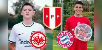 Selección peruana convocó a 2 'joyas' del Frankfurt y Bayern Munich para el Sudamericano Sub-17