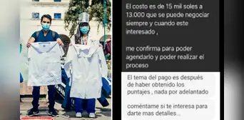 Fraude e irregularidades: estudiantes de Medicina piden anular ENAM virtual por filtración de prueba