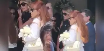 Magaly y Jessica Newton se reencuentran en velorio del padre de conductora y olvidan diferencias