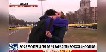 Periodista interrumpe transmisión en vivo para abrazar a su hijo tras tiroteo en su escuela Periodista interrumpe transmisión en vivo para abrazar a su hijo tras tiroteo en su escuela