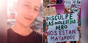 Ni una menos: convocan a plantón contra Sergio Tarache, feminicida que atacó a joven en plaza Dos de Mayo