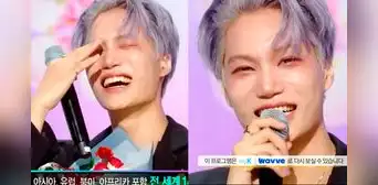 Kai de EXO celebra entre lágrimas su '1st win' como solista: "No creí que ganaría"