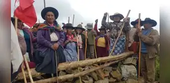 Suspenden desalojo de más de 200 familias de comunidad de Tantacalla en Cusco