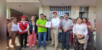 Entregan al Ministerio de Vivienda primer padrón con más de 100 damnificados por lluvias en Trujillo Entregan al Ministerio de Vivienda primer padrón con más de 100 damnificados por lluvias en Trujillo