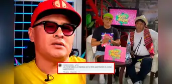 Chino Risas hace en vivo en redes de Latina, pero fans enfurecen por fallas: "Lo están saboteando"